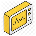 Monitor de ecg  Ícone