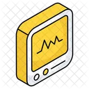 Monitor de ecg  Ícone