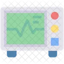 Monitor De Ecg Frequencia Cardiaca Monitor De Ecg Ícone