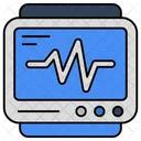 Monitor de ecg  Ícone