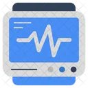 Monitor de ecg  Ícone