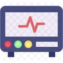 Monitor de ecg  Ícone