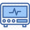 Monitor de ecg  Ícone