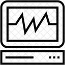 Ecg Maquina Monitor Ícone