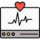 Monitor De Ecg Ecg Monitor Icon