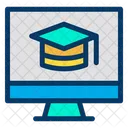 Monitor Education  Icon