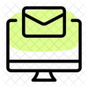 Monitor Email Laptop Email Online Email Icon