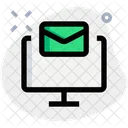 Monitor Email  Icon
