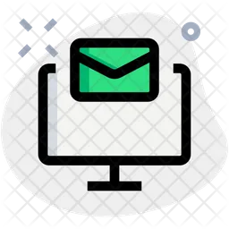 Monitor Email  Icon