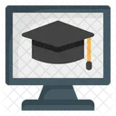 Monitor Graduation  Symbol