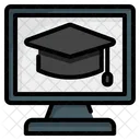 Monitor Online Studying Icon