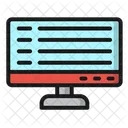 Monitor Computer Desktop Icon