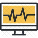 Monitor Heart Rate Cardiologist Icon