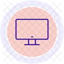 Monitor Line Icon Icon