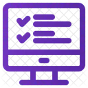 Monitor Screen Display Icon