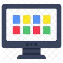 Monitor Computer Screen Icon