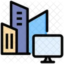 Monitor Display Screen Icon