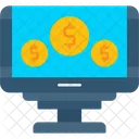 Monitor Screen Display Icon