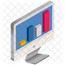 Geschaft Finanzen Monitor Symbol