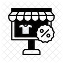 Online Offer Online Sale Online Disocunt アイコン