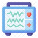 Monitor Heart Cardiology Icon