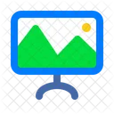 Monitor Image  Icon