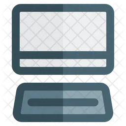 Monitor Keyboard  Icon