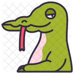 Monitor lizard  Icon