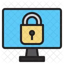 Monitor Lock  Icon