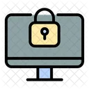 Monitor lock  Icon