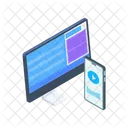 Monitor Media Display Icon
