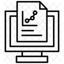Mensaje De Seguimiento Informe En Linea Analisis En Linea Archivo En Linea Icono