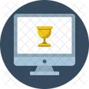 Monitor Number Game Sport Icon