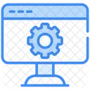 Pantalla Del Monitor Icono