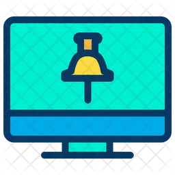 Monitor Pin  Icon