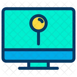 Monitor Pin  Icon