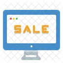 Monitor Sale Cyber Monday Sale Icon