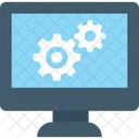 Monitor Settings Configuration Icon