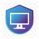 Monitor Shield  Icon