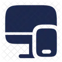 Monitor Smartphone Mobile Setting Icon