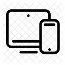 Monitor smartphone  Symbol