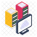 Shared Hosting System Storage Monitor Storage Icon