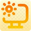 Monitor-sun  Icon