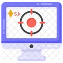 Computer Target Monitor Target Pc Target Icon