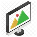 Monitor Wallpaper  Icon