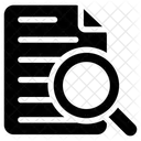 Monitoraggio Dei File Monitoraggio Dei Report Ricerca Dei File Icon