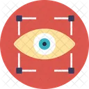 Meccanico Occhio Cyber Icon