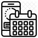 Monitoraggio Applicazione Calendario Icon