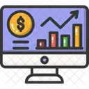 Monitoramento Compra Transacao Ícone