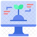 Monitoramento Ambiental Ciencia Clima Icon